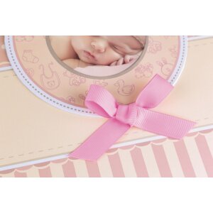 ZEP Baby Album Matilda rosa 24x24 cm 40 pagine bianche