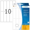 Etichette multiuso bianche 20x75 mm carta opaca 320 pz.