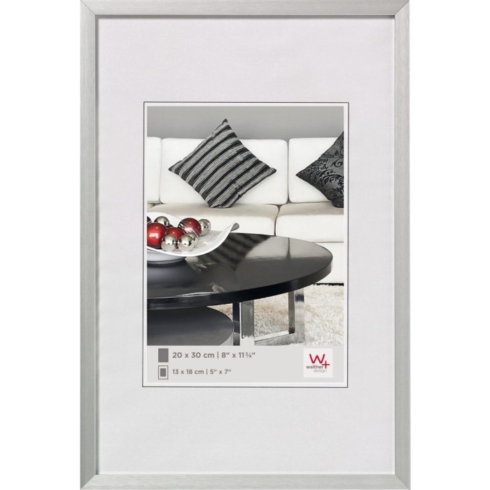 Sedia struttura in alluminio 70x100 cm argento