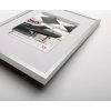 Sedia struttura in alluminio 70x100 cm argento