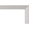 Sedia struttura in alluminio 70x100 cm argento