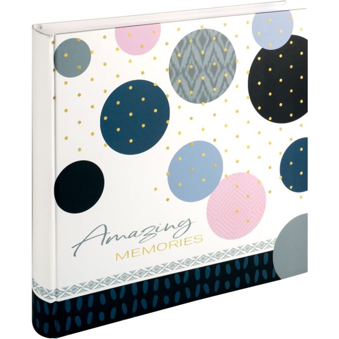 Walther Jumbo Photo Album Amazing Memories blu 30x30 cm 100 pagine bianche