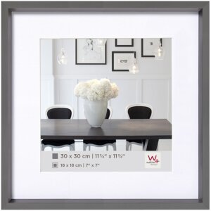 Telaio in plastica Steel Style 40x40 cm acciaio