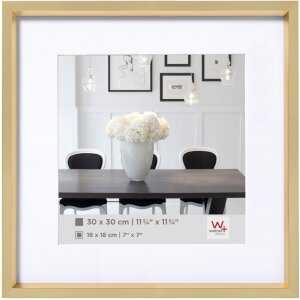 Telaio in plastica Steel Style 40x40 cm oro