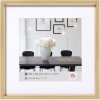 Telaio in plastica Steel Style 40x40 cm oro