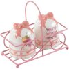 20CA1018 Set sale e pepe Mascagni rosa