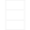 Etichette multiuso bianche 52x100 mm carta opaca 96 pz.