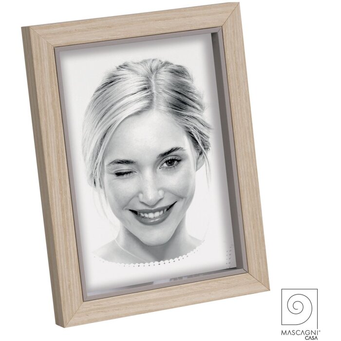 A372 Portafoto in legno Ilegni 13x18 cm taupe