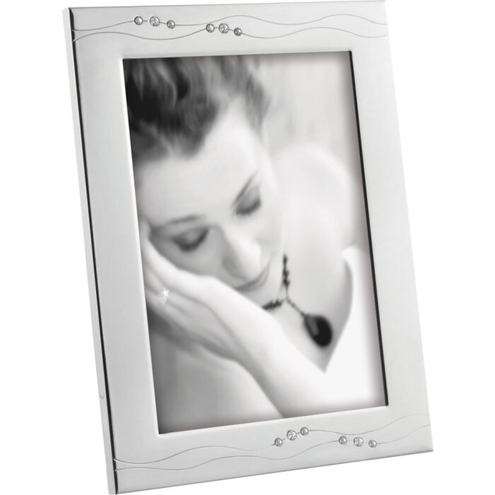 A5050 Cornice in metallo 10x15 cm argento lucido