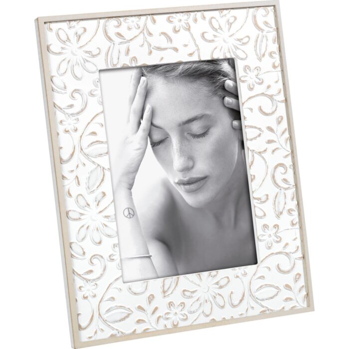 2IQJASMINE Mascagni Portafoto 13x18 cm bianco