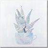 20EO1484 Quadro Mascagni Deco 70x70 cm con brillantini