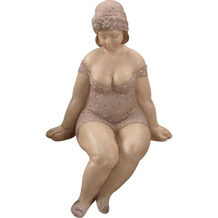 20CO759 Mascagni Figura decorativa Donna 16x16x29 cm