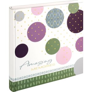 Walther Album fotografico Jumbo Amazing Memories 30x30 cm 100 pagine bianche