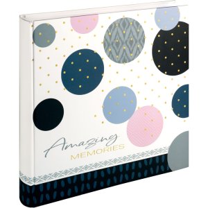 Walther Album fotografico Jumbo Amazing Memories 30x30 cm 100 pagine bianche