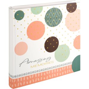 Walther Album fotografico Jumbo Amazing Memories 30x30 cm 100 pagine bianche