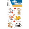 Adesivo Herma DECOR Divertente Gatti scintillanti