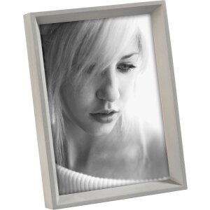A754 Cornice di legno Mascagni 13x18 cm grigio
