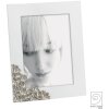 Cornice per foto in pizzo 13x18 cm bianco