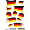 Germania Tatuaggi FAHNEN 1 foglio