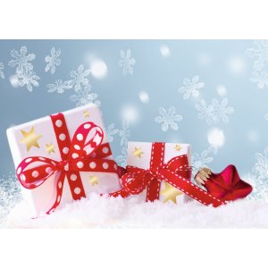 STELLE DECORATE A 5 PEZZI, ORO Ø 13 mm