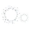 Adesivo HERMA stelle a 5 punte, argento Ø 22 mm