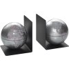 20AO1243 Mascagni Fermalibro Globo argento 13x13x17,5 cm