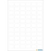 Etichette multiuso bianco 8x12 mm carta opaca 462 pz.