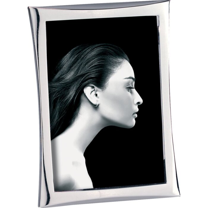 643 Cornice fotografica lucida argento 10x15 cm