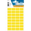 Etichette multiuso giallo 12x19 mm carta opaca 160 pz.