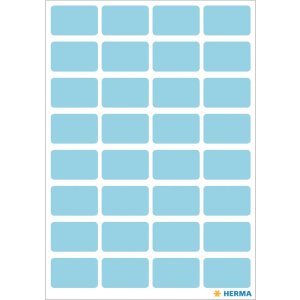 Etichette multiuso blu 12x19 mm carta opaca 160 pz.
