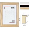 Ceanothe Telaio in legno Smart con Passepartout