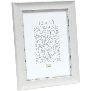 Cornice per foto in plastica bianca S45WF1