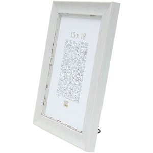 Cornice per foto in plastica bianca S45WF1