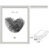Cornice per foto in plastica bianca S45WF1