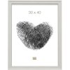 Cornice per foto in plastica bianca S45WF1