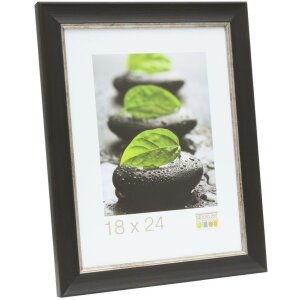 Cornice per foto in plastica nera S45WF2