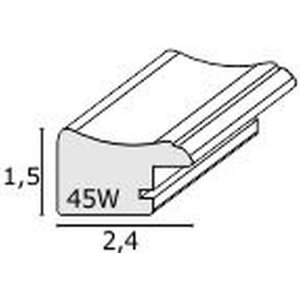 Cornice per foto in plastica beige S45WF3