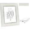 Cornice per quadri in legno bianco S48SK1