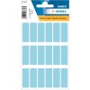 Etichette multiuso blu 12x34 mm carta opaca 90 pz.