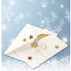 Adesivo natalizio HERMA MAGIC stelle + coda, glitterato