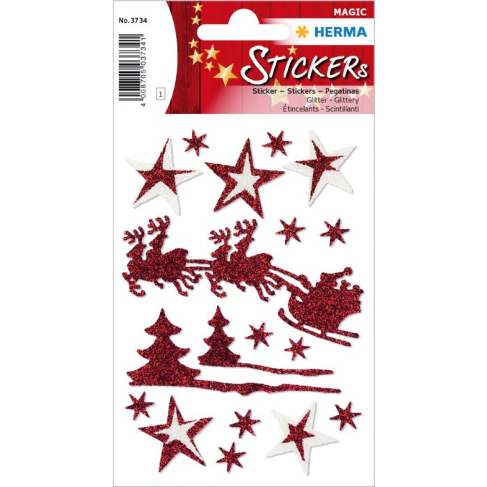 Silhouettes GLITTERY 1 foglio