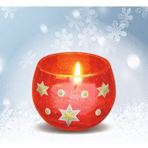 Herma Adesivo natalizio Holo Stars