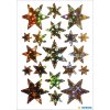 Herma Adesivo natalizio Holo Stars