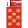 Adesivo Stelle, oro Ø 33 mm
