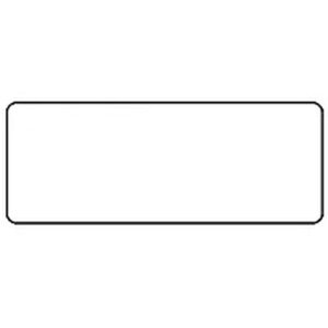 Etichette in rotolo bianche 52x19,5 mm carta opaca 2000 pz.