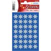 Adesivi HERMA STARS argento di Herma 3 fogli