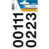 Etichette numeriche Herma Vario 0-9 nero 2 fogli