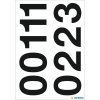 Etichette numeriche Herma Vario 0-9 nero 2 fogli