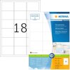 Etichette indirizzo Premium A4, carta bianca 63,5x46,6 mm opaca 1800 pz.