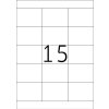 Etichette Premium A4, carta bianca 70x50,8 mm opaca 1500 pz.